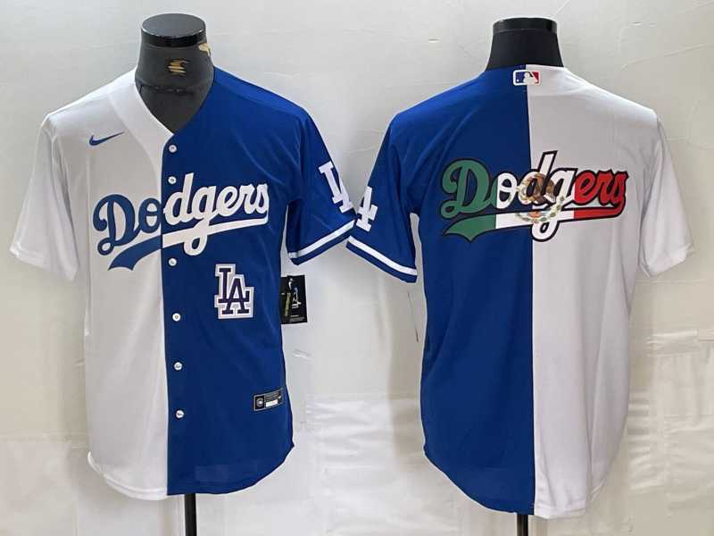 Men's Los Angeles Dodgers Big Logo White Blue Two Tone Stitched Baseball Jersey Dzhi,We sell and wholesale Men's Los Angeles Dodgers Big Logo White Blue Two Tone Stitched Baseball Jersey Dzhi on line form chian!